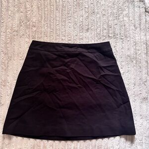 Express Double Lined Black A-Line Skirt